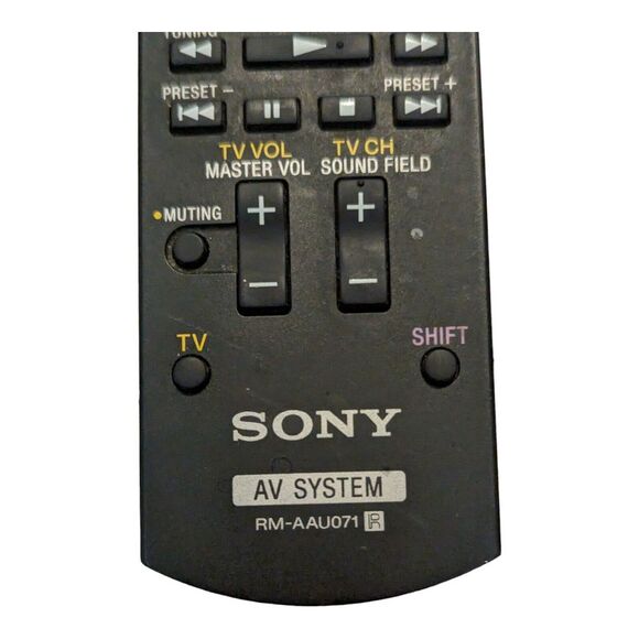 RM-AAU071 For Sony Audio/Video AV Receiver Remote Control HTCT150 - Picture 5 of 5